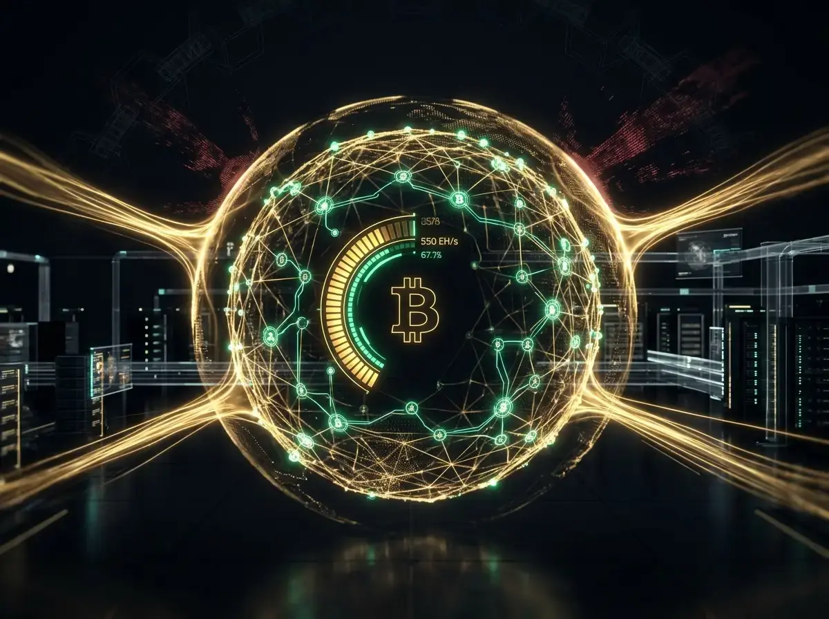 Hash rate như lá chắn bảo vệ mạng lưới Bitcoin